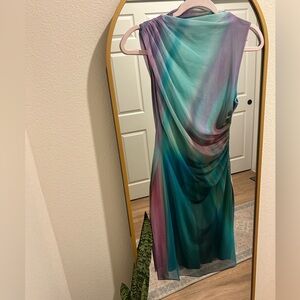 Desigual tulle wave dress